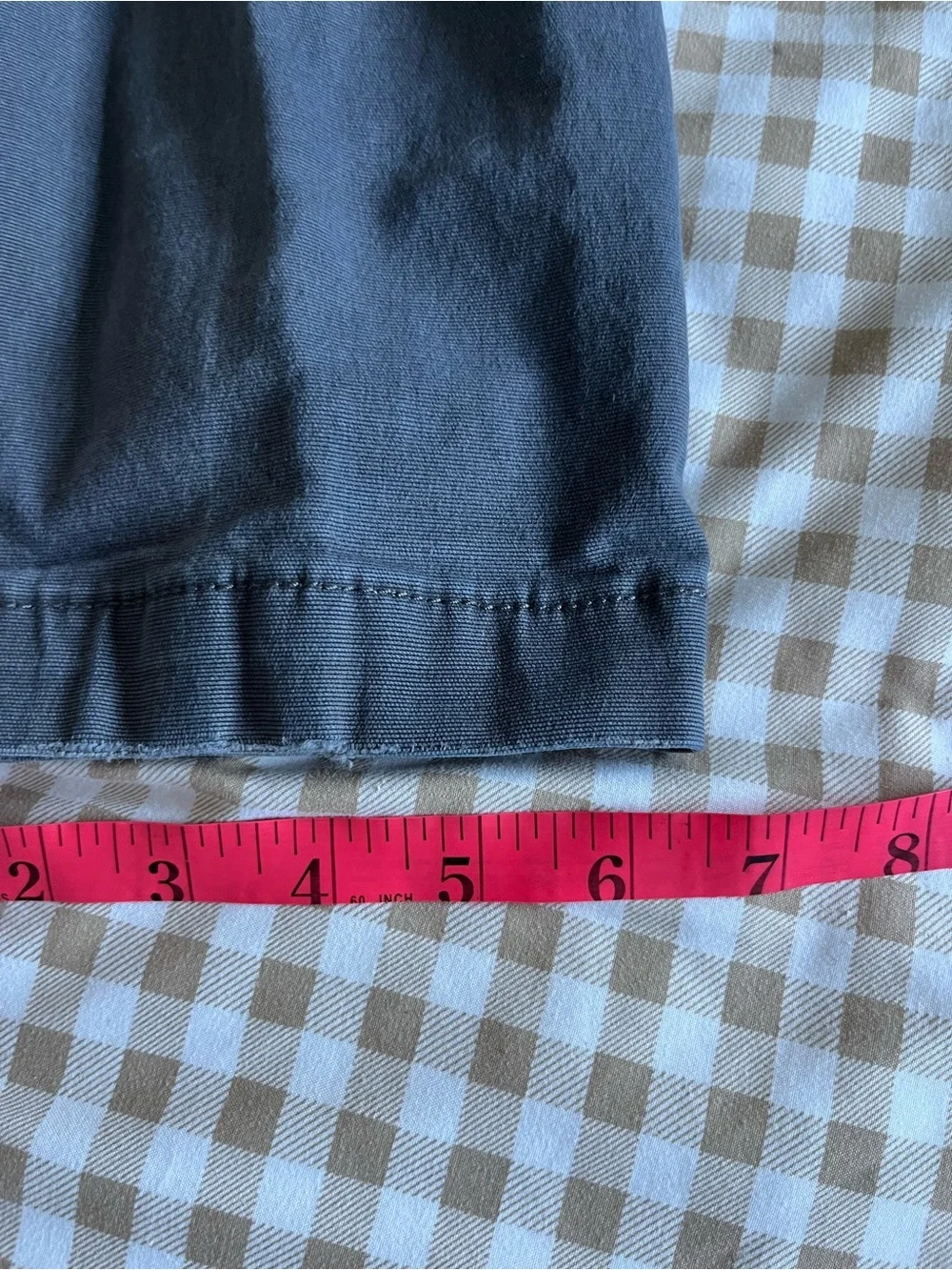Carhartt Men’s Pants 32x32 (32x30) Gray Straight Fit Canvas Workwear Distressed - Picture 8 of 8